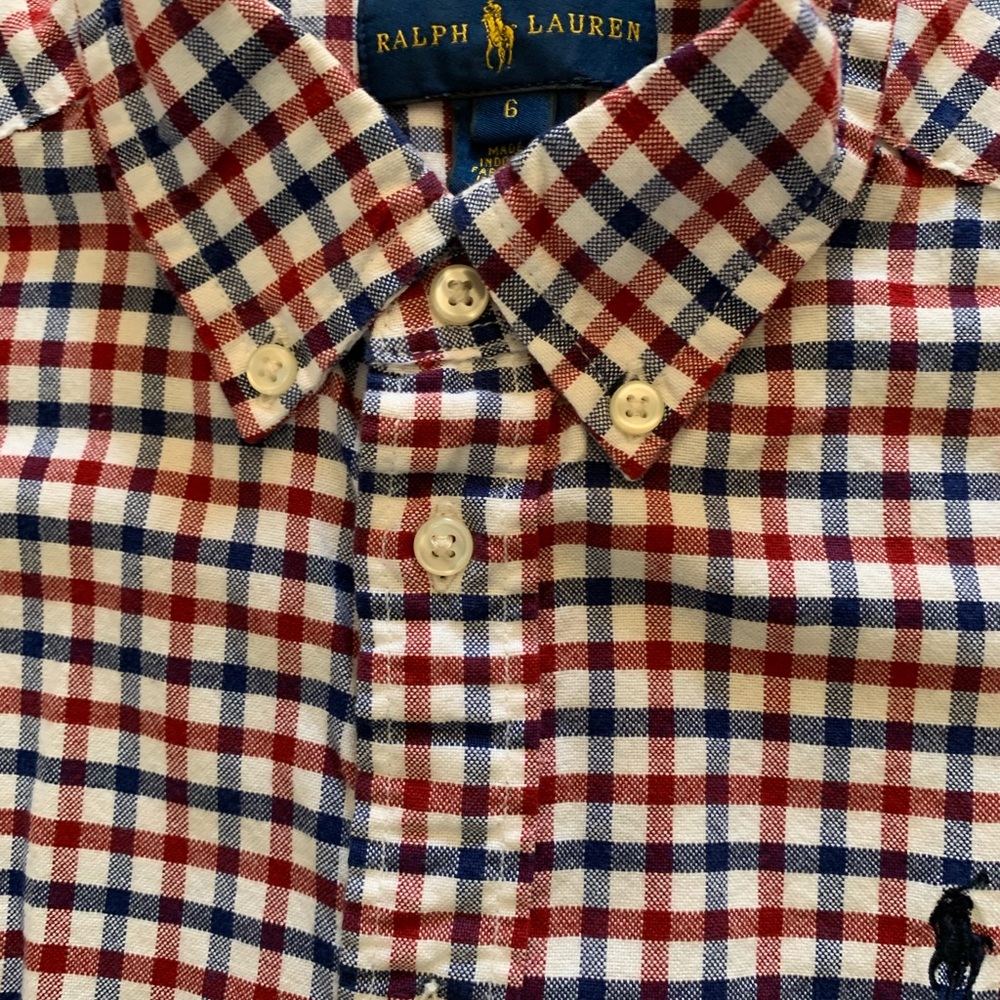 RALPH LAUREN BUTTON DOWN SHIRT - Picture 2 of 3